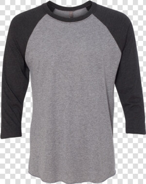 6051 Next Level Unisex Gray And Black  HD Png Download