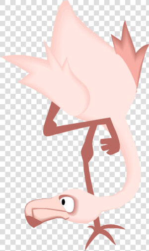 Flamingo Clipart Cartoon   Flamingos Moving Animation  HD Png Download