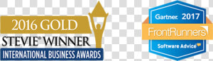 2016 International Business Awards And Gartner   Gartner  HD Png Download