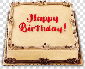Red Ribbon Mocha Dedication Cake In Philippines   Red Ribbon Square Cake  HD Png Download