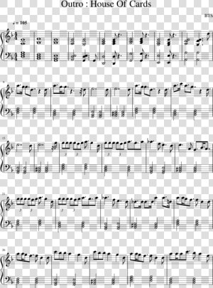 In The Night Sheet Music Composed By The Weeknd 1 Of   Sheet Music  HD Png Download