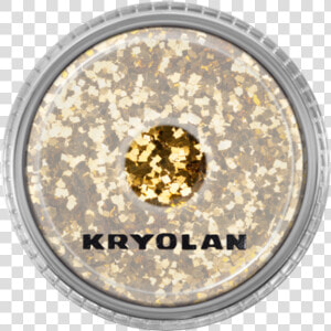 Kryolan Glitter Gold  HD Png Download