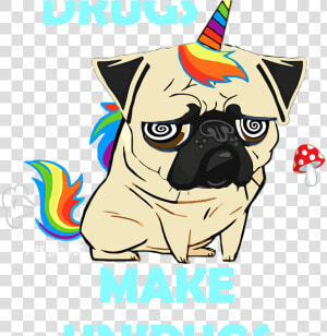 Dark Lord Pug   Unipug T Shirt  HD Png Download