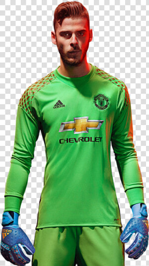 Transparent De Gea Png   Manchester United Kit Photoshoot  Png Download
