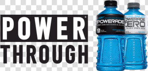 Powerade Powerthrough Endcard billboard  HD Png Download