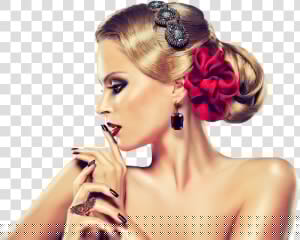 Touching Hearts   Jewellery Girl Hd  HD Png Download