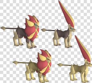 Download Zip Archive   Pyroar Pokemon  HD Png Download