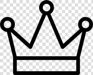 Black And White Crown Emoji   Fairytale Icon  HD Png Download