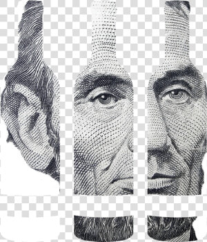 Boteco Vodka Honest Price   Abe Lincoln And Ben Franklin  HD Png Download
