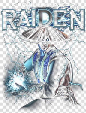 Mortal Kombat Raiden Drawing  HD Png Download