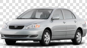 Toyota Corolla Silver 2008  HD Png Download