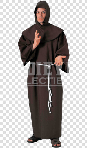Robes Drawing Monk   Medieval Robe Transparent  HD Png Download