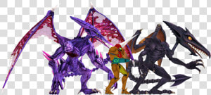 Super Smash Bros U Ridley  HD Png Download