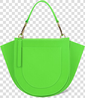 Hortensia Bag Mini Mountain Neon Green   Tote Bag  HD Png Download