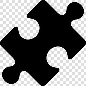 Black Puzzle Icon   Piece De Puzzle Png  Transparent Png