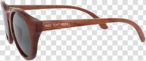 Rosewood Round Sunglasses Class   Plastic  HD Png Download