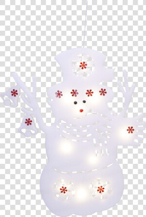 Silhouette Foamy   Snowman  HD Png Download