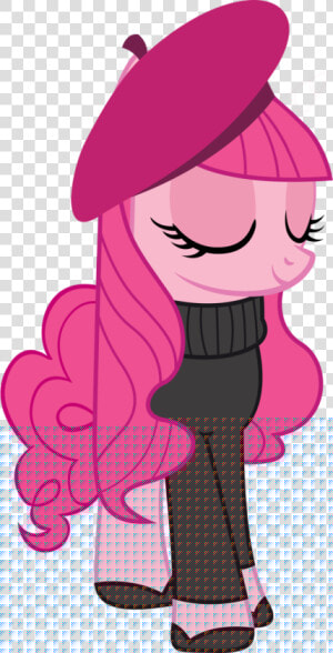 Beret  Pinkie Pie  Safe   My Little Pony French Ponies  HD Png Download