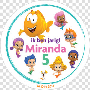 Bubble Guppies Invitation   Smiley  HD Png Download