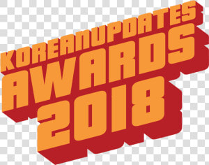 Korean Updates Awards 2018  HD Png Download