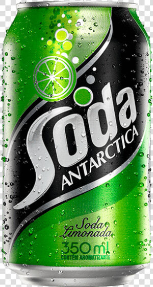 Refrigerante Soda Limonada Antarctica 350ml   Soda Limonada Antarctica  HD Png Download