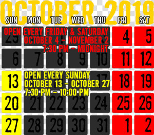 Dates  amp  Hours Of Operation   Graphic Design  HD Png Download