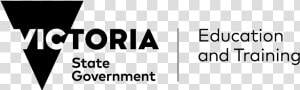Department Of Education And Training   Victoria State Government Education And Training Logo  HD Png Download