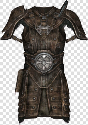 Elder Scrolls   Light Leather Armor Skyrim  HD Png Download