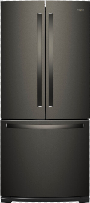 Whirlpool 21 4 Cu Ft Side By Side Refrigerator Black  HD Png Download