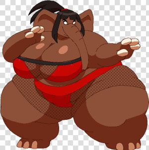 Jumba Elephant Stance   Kazecat Jumba  HD Png Download
