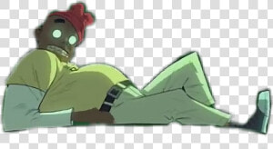  russel  gorillaz  saturnzbarz   Cartoon  HD Png Download