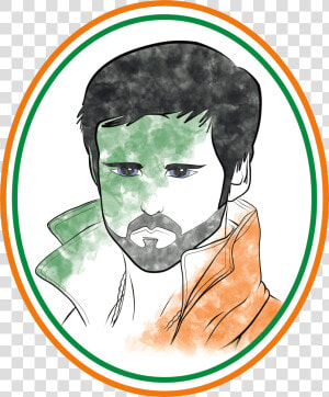 Killian Jones Drawing With Irish Flag Colors For A  HD Png Download