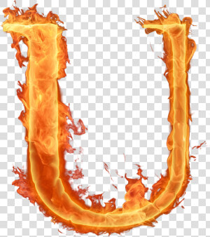 Fogo Png  Fire Font  Me Chama  Spelling  Lettering    Fire Letter U Png  Transparent Png