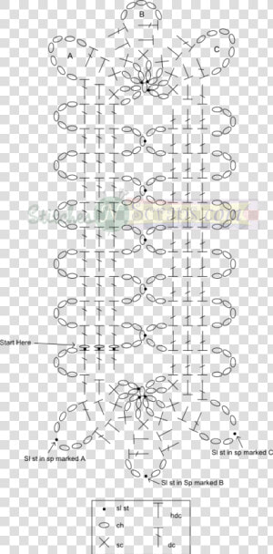 Bruges Lace Napkin Ring Chart   Line Art  HD Png Download