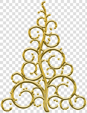 Decoración  Elemento  Oro  Fondo Transparente   Gold Christmas Transparent Background  HD Png Download