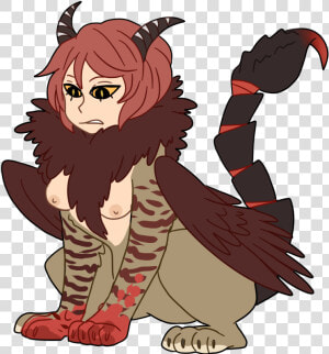 Manticore   Cartoon  HD Png Download