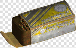 Nukapedia The Vault   Video Game Ammo Box  HD Png Download