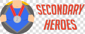 Secondary Heroes   Graphic Design  HD Png Download