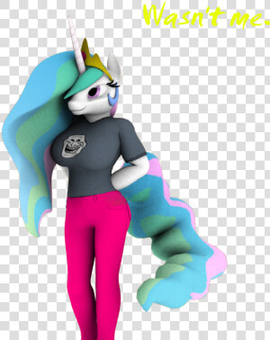 Anthro Princess Luna Sfm  HD Png Download