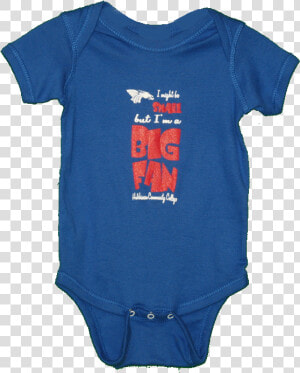 Infant Creeper Royal Blue With Red And White Design   Active Shirt  HD Png Download