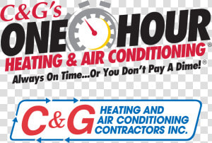 Dealer Logo   One Hour Heating Air Conditioning  HD Png Download