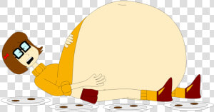 Massively Stuffed Velma By Angry  HD Png Download