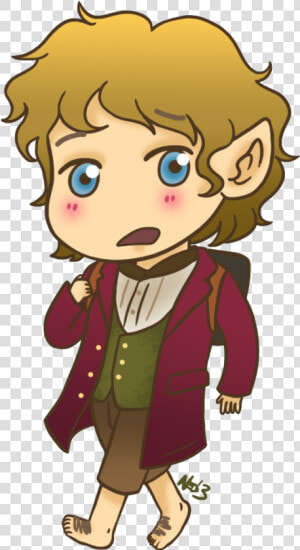 Frodo Baggins Png Image File   Bilbo Baggins Drawing Easy  Transparent Png