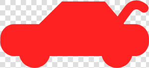 Boot   Trunk Open Warning Symbol In Red  HD Png Download
