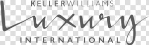 Img 5413   Keller Williams Luxury International Logo  HD Png Download