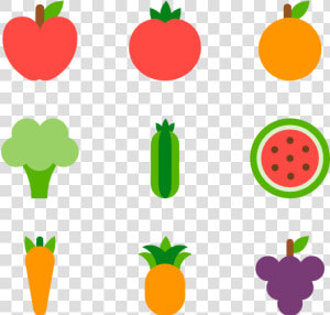 Fruits And Vegetables   Transparent Fruits And Vegetables Clipart  HD Png Download