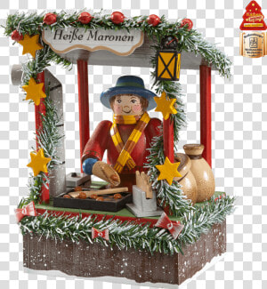 Chestnut Seller   Christmas Decoration  HD Png Download