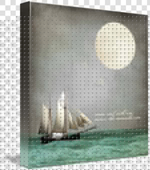 Mkc Photography Moonlight Canvas   Sail  HD Png Download