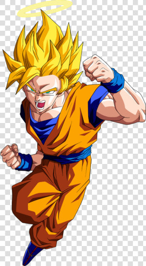 Background Goku   Goku Ssj 2 Png  Transparent Png