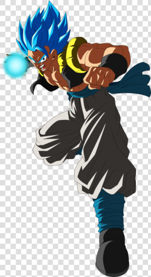 Gogeta Super Saiyajin Blue By Arbiter720 Dragon Ball   Gogeta Blue Dokkan Assets  HD Png Download